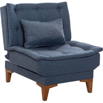 Atelier del Sofa Santo - Dunkelblauer Wing Chair Atelier del Sofa Santo - Dunkelblauer Wing Chair