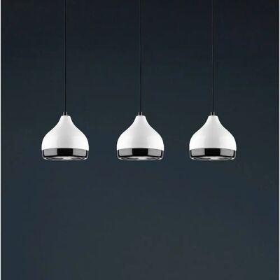 Lampa wisząca KOBO Living Yildo Biały 3L - Żyrandol Lampa wisząca KOBO Living Yildo Biały 3L - Żyrandol