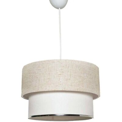 Opviq Lorenzo E27 - Araña Color Crema Opviq Lorenzo E27 - Araña Color Crema