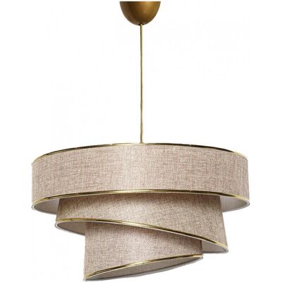 Opviq Kronleuchter - Beige, Gold - Modernes Hängeleuchte Opviq Kronleuchter - Beige, Gold - Modernes Hängeleuchte