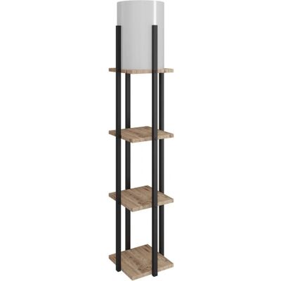 FullHouse Nora SRC Stehlampe - Natur/Schwarz - 135cm FullHouse Nora SRC Stehlampe - Natur/Schwarz - 135cm