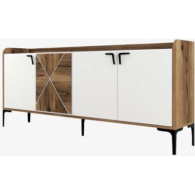 MUEBLES Kailua 172 - Dulap cu 4 uși laminat - Dulap MUEBLES Kailua 172 - Dulap cu 4 uși laminat - Dulap