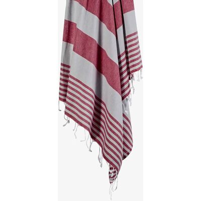 L'essentiel Sultan Fouta Strandhåndklæde - Grå - 100x180cm L'essentiel Sultan Fouta Strandhåndklæde - Grå - 100x180cm