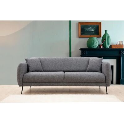 Atelier Del Sofa - 560ARE1358 - Grau - Schlafsofa Atelier Del Sofa - 560ARE1358 - Grau - Schlafsofa