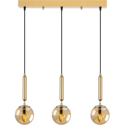 Opviq Brody - Verstellbare Pendelleuchte - E14, Metall, Glas Opviq Brody - Verstellbare Pendelleuchte - E14, Metall, Glas