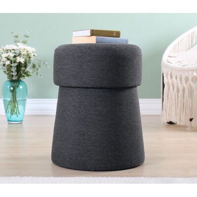 Pouf Gris Foncé Atelier del Sofa - Mousse Orthopédique - 50cm - Publicité Pouf Gris Foncé Atelier del Sofa - Mousse Orthopédique - 50cm - Publicité