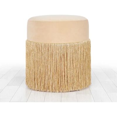 Atelier del Sofa Merkur - Gold Samt Hocker Atelier del Sofa Merkur - Gold Samt Hocker