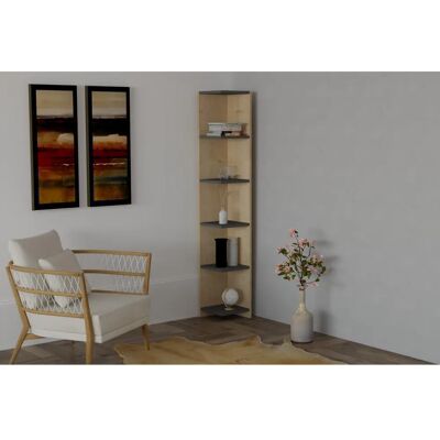 Regał na książki Hanah Home Porto - Skandynawski, 25x25x160 cm - Regał Regał na książki Hanah Home Porto - Skandynawski, 25x25x160 cm - Regał