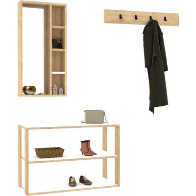 Hanah Home, Garderobe + Kleiderhaken, Fulya - Garderobe Hanah Home, Garderobe + Kleiderhaken, Fulya - Garderobe