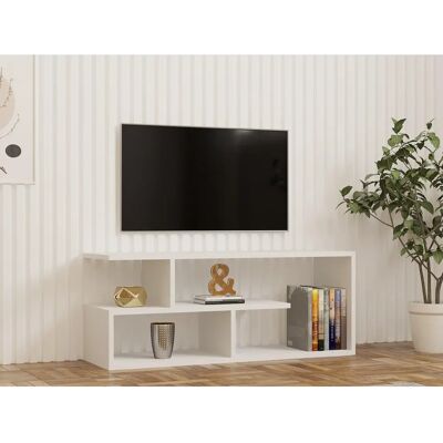 Hanah Home TV-Schrank Cafu - Weiß - TV-Schrank Hanah Home TV-Schrank Cafu - Weiß - TV-Schrank