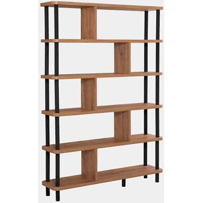 Hanah Home Meta Schwarzes Bücherregal - Bücherregale Hanah Home Meta Schwarzes Bücherregal - Bücherregale