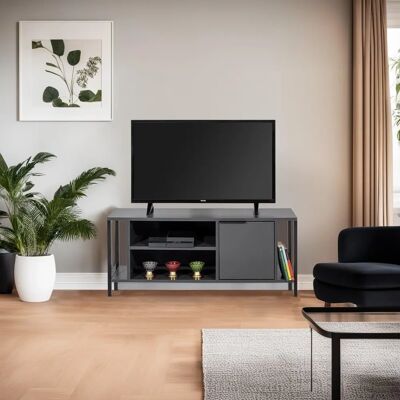 Hanah Home Bond TV-Bank - Anthrazit - Fernsehtisch, Medieneinheit - HomeRoom Hanah Home Bond TV-Bank - Anthrazit - Fernsehtisch, Medieneinheit - HomeRoom