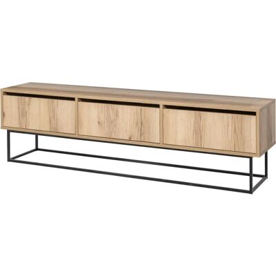 Hanah Home Kordon TV-Bank - Industrielles Design - TV-Aufbewahrung Hanah Home Kordon TV-Bank - Industrielles Design - TV-Aufbewahrung
