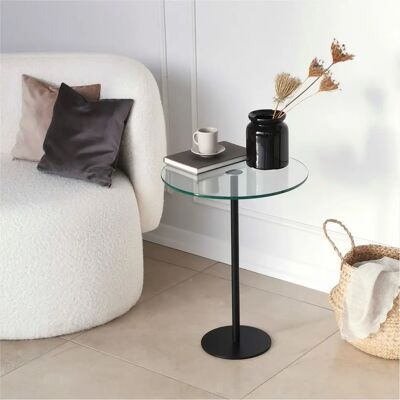 Hanah Home Schwarzer Couchtisch - Couchtisch Hanah Home Schwarzer Couchtisch - Couchtisch