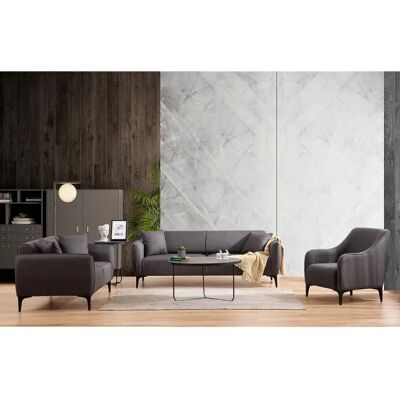 Atelier del Sofa Belissimo Flügelstuhl - Dunkelgrau Atelier del Sofa Belissimo Flügelstuhl - Dunkelgrau