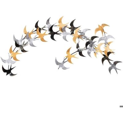 Wallity Accesorio Decorativo de Pared de Metal Kirlangiç - Accesorio de Pared Wallity Accesorio Decorativo de Pared de Metal Kirlangiç - Accesorio de Pared