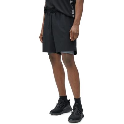Shorts de sport pour homme Koton - Taille à lacet - Double couche Shorts de sport pour homme Koton - Taille à lacet - Double couche