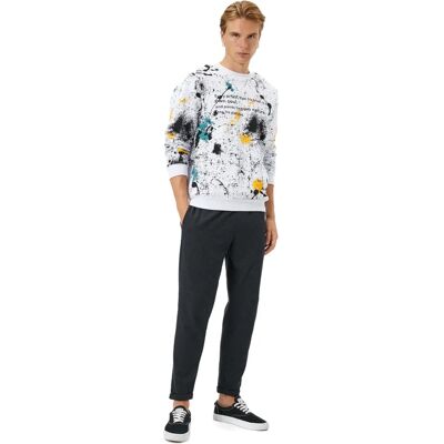 Pantalon de survêtement homme Koton - Anthracite - Vêtements de sport décontractés Pantalon de survêtement homme Koton - Anthracite - Vêtements de sport décontractés
