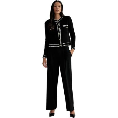 DEFACTO Weite Bein Hoch Taille Hose - Hosen DEFACTO Weite Bein Hoch Taille Hose - Hosen