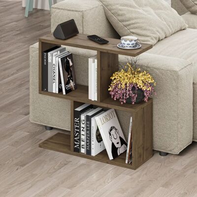 Homemania - Megapap - Walnut - 60x20x60cm - Coffee table Homemania - Megapap - Walnut - 60x20x60cm - Coffee table