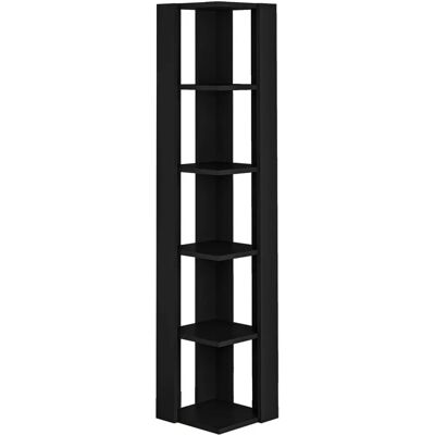 DECORTIE - Nati Eckregal - Black - 34x34x161 - Corner shelf DECORTIE - Nati Eckregal - Black - 34x34x161 - Corner shelf