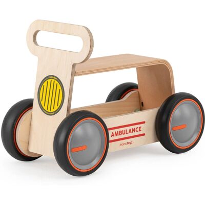 MamaToyz DriveMe Bois 3-en-1 Voiture ride-on - Publicité MamaToyz DriveMe Bois 3-en-1 Voiture ride-on - Publicité