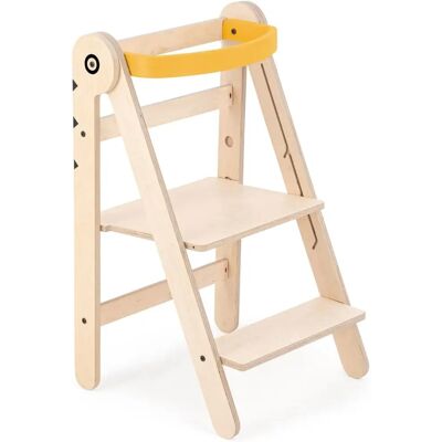 MamaToyz Holz-Lernturm - Platzsparend, Verstellbar, Sicher MamaToyz Holz-Lernturm - Platzsparend, Verstellbar, Sicher