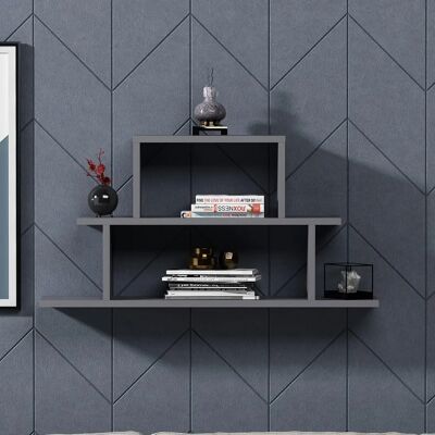 Homitis Pasific Półka Ścienna - 90cm - Antrasiitinharmaa Homitis Pasific Półka Ścienna - 90cm - Antrasiitinharmaa