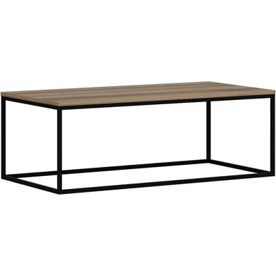 Kailua Walnuss+Schwarz Couchtisch 1112 - Couchtisch Kailua Walnuss+Schwarz Couchtisch 1112 - Couchtisch