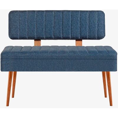 Hanah Home Vina 1048 - 2 Dunkelblaue Bank Hanah Home Vina 1048 - 2 Dunkelblaue Bank