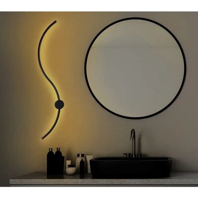 Opviq Uyan Wandleuchte - Metall, 90cm x 17cm x 10cm - Wandlampe Opviq Uyan Wandleuchte - Metall, 90cm x 17cm x 10cm - Wandlampe