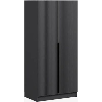 Kailua M105 Antrazith Wardrobe - 210x90x52cm Kailua M105 Antrazith Wardrobe - 210x90x52cm