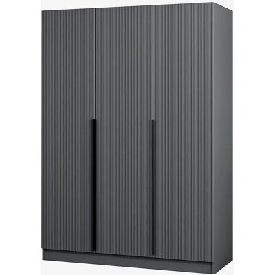Kalune Design Kale Grau Kleiderschrank - 2287 Kalune Design Kale Grau Kleiderschrank - 2287