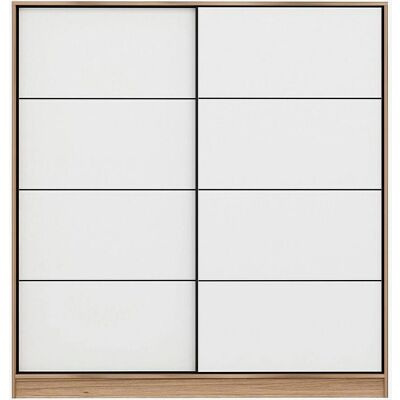MUEBLES Kailua T102 - Dulap glisant - 190x180x60cm MUEBLES Kailua T102 - Dulap glisant - 190x180x60cm