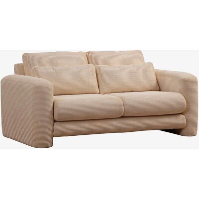 Hanah Home - Sofa 2-pers. - Lilly - Beige - 2-pers. sofaer - - Homeroom - Publicité Hanah Home - Sofa 2-pers. - Lilly - Beige - 2-pers. sofaer - - Homeroom - Publicité