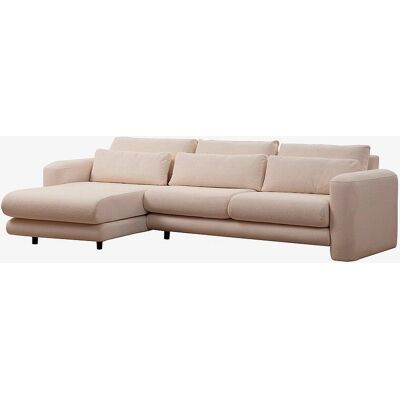 Hanah Home Maisy Venstrehjørne Sofa - Betrukket i Beige Hanah Home Maisy Venstrehjørne Sofa - Betrukket i Beige