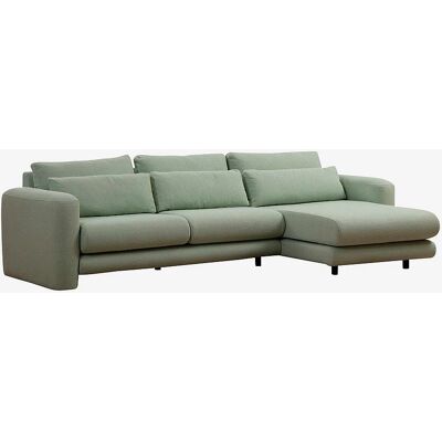 Hanah Home - Hjørnesofa højre - Maisy - Grøn - Sofaer med chaiselong Hanah Home - Hjørnesofa højre - Maisy - Grøn - Sofaer med chaiselong