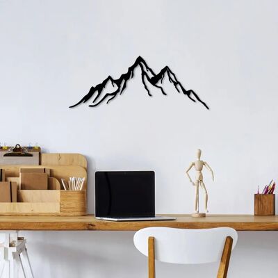 Wallity Montagna Accessorio da parete in metallo - Arte murale moderna e decorativa Wallity Montagna Accessorio da parete in metallo - Arte murale moderna e decorativa