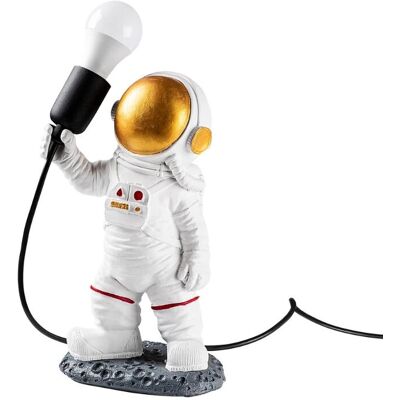 Lampa stołowa Astronaut E27 - Biała Dekoracja Wnętrz Lampa stołowa Astronaut E27 - Biała Dekoracja Wnętrz