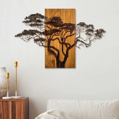 Wallity Akazienbaum Holz-Wandkunst - 387-A Wallity Akazienbaum Holz-Wandkunst - 387-A