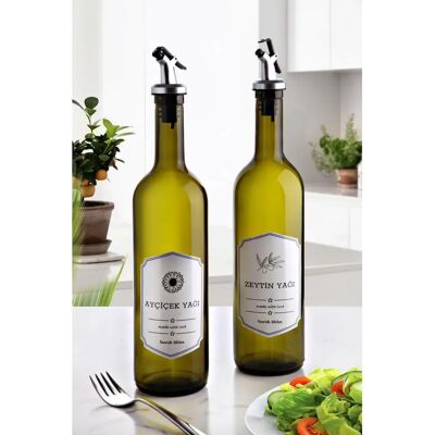 Hanah Home Max Öl & Essigspender-Set - Küchenzubehör Hanah Home Max Öl & Essigspender-Set - Küchenzubehör