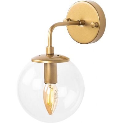 Vente-unique Dorado Wandleuchte - Modernes Metall-Glas Licht Vente-unique Dorado Wandleuchte - Modernes Metall-Glas Licht