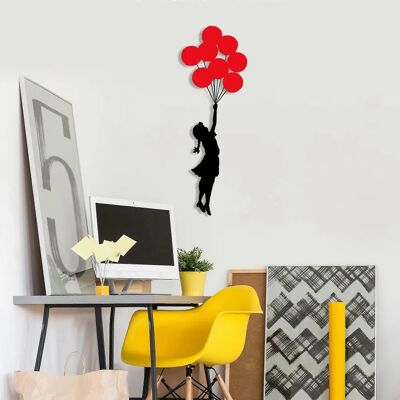 Wallity Accesorio de Pared en Metal Banksy - 11 Wallity Accesorio de Pared en Metal Banksy - 11