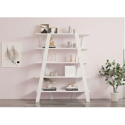 Hanah Home Modèle Yoron Étagère Blanche - Étagère Hanah Home Modèle Yoron Étagère Blanche - Étagère