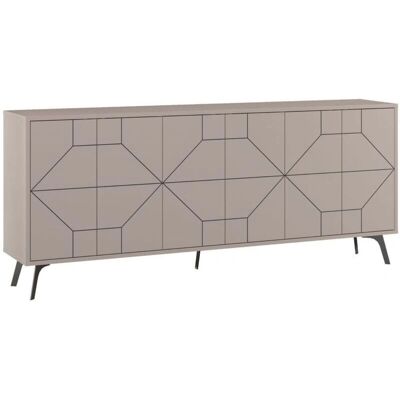 Homitis Dune Long Grauer Sideboard - Modernes Design Homitis Dune Long Grauer Sideboard - Modernes Design