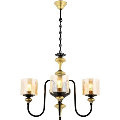 Hanah Home - Lampa de Agățat Samantha - Stil Modern, Vintage și Negru Hanah Home - Lampa de Agățat Samantha - Stil Modern, Vintage și Negru
