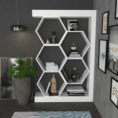 Menzzo Abula Raft hexagonal - Bibliotecă Menzzo Abula Raft hexagonal - Bibliotecă