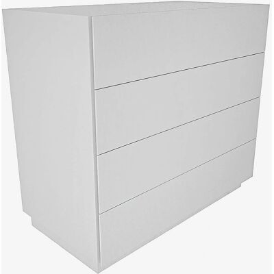 Hanah Home Modell - Weiß Kommode - Moderne Aufbewahrung Hanah Home Modell - Weiß Kommode - Moderne Aufbewahrung