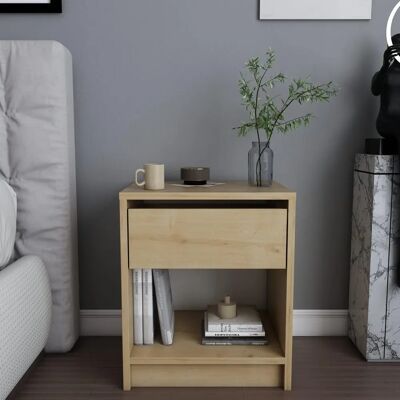 Kalune Design Nachttisch - Eiche - Nachttisch Kalune Design Nachttisch - Eiche - Nachttisch