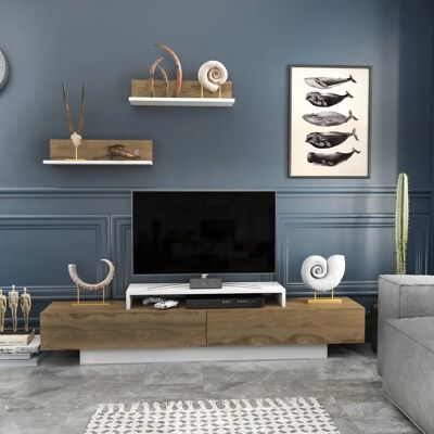 Hanah Home Lusi Weiß TV Einheit - TV Einheit Hanah Home Lusi Weiß TV Einheit - TV Einheit